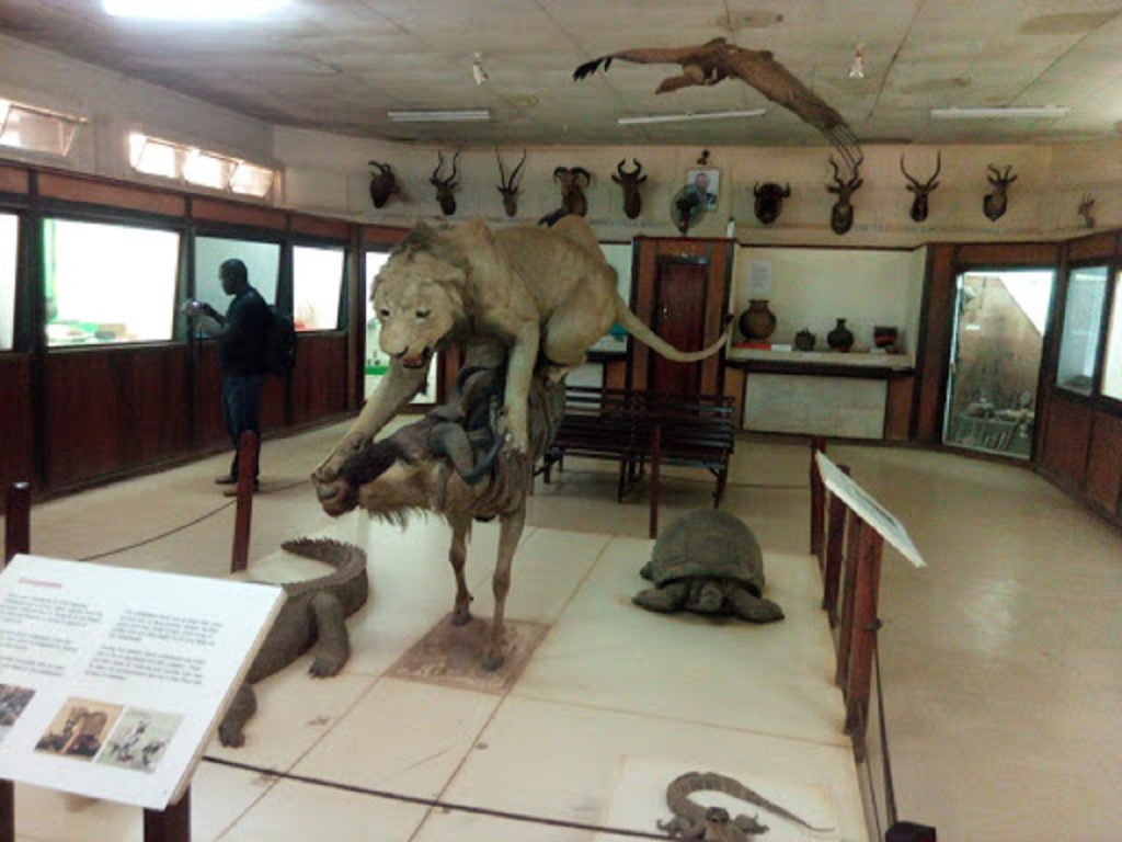 Traditional Luo homestead reconstruction at Kisumu Museum