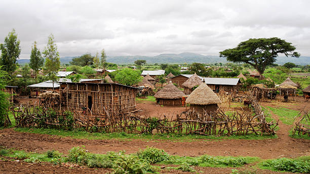 Cultural village homesteads and residents